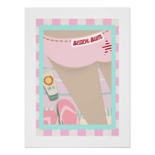 Beach Bum Border 2 Poster