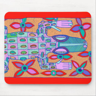 Beach Bum Croc Mouse Pad