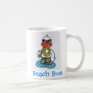 Beach Bum Duck Coffee Mug