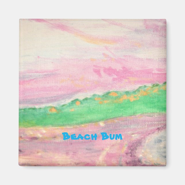 Beach Bum Magnet (Front)