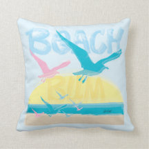 Beach Bum Pillow