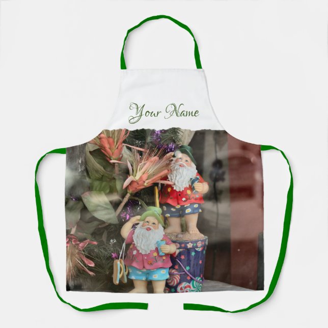 Beach bum Santa Apron (Front)