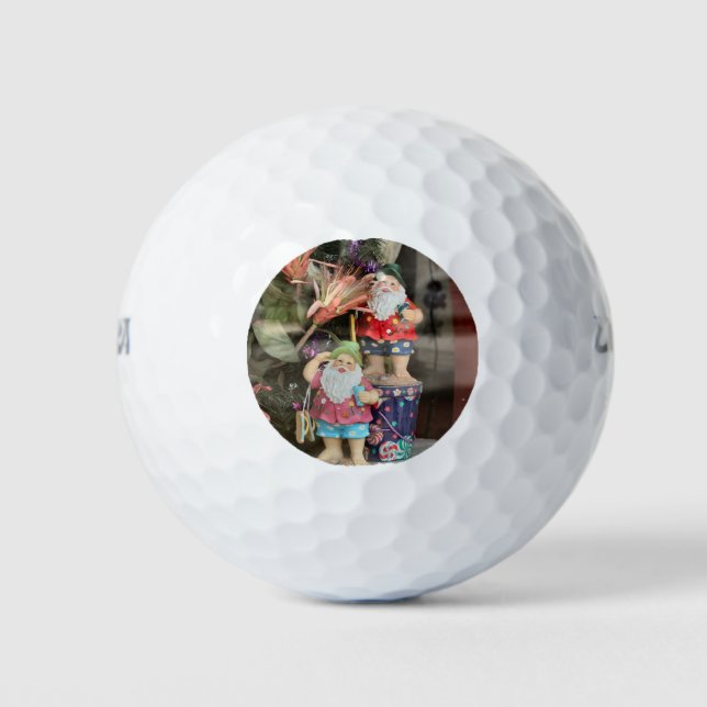 Beach Bum Santa Golf Balls (Front)