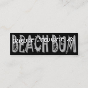 Beach Bum - Social Media Personal Card