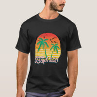 Beach Bum Summer Vacation Leopard Women Girls