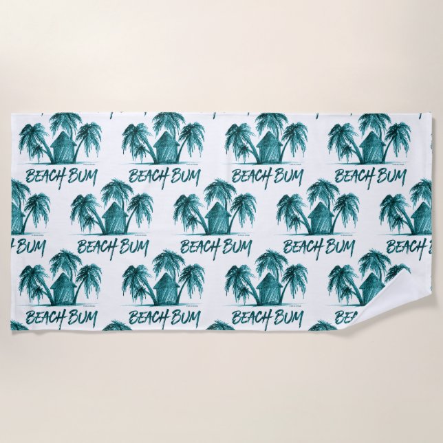 Beach Bum Towel (Front)