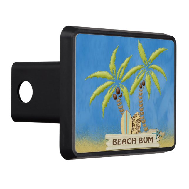 Beach Bum Trailer Hitch Cover (Right)