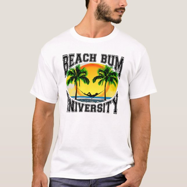 Beach Bum University T-Shirt (Front)