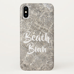 Beach bum water on beach sand cute summer Case-Mate iPhone case