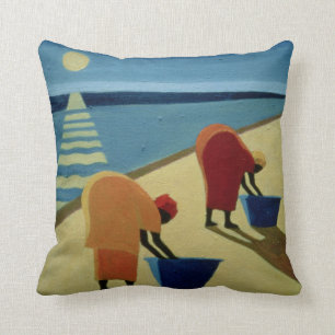 Beach Bums 1997 Throw Pillow