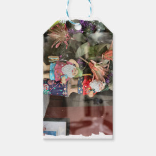 Beach bun Santa Gift Tags