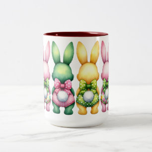 Beach Bunny Baby Two-Tone Coffee Mug