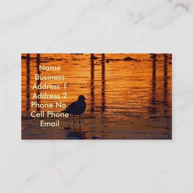 Beach Business/Profile Card (Front)