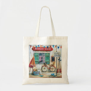 Beach Cafe Tote Bag