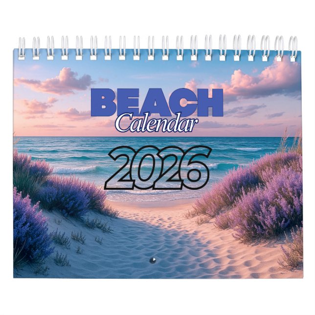 Beach Calendar 2026 (Cover)