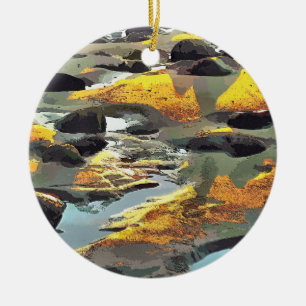BEACH CERAMIC ORNAMENT