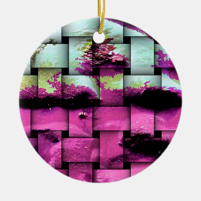 BEACH CERAMIC ORNAMENT (Front)