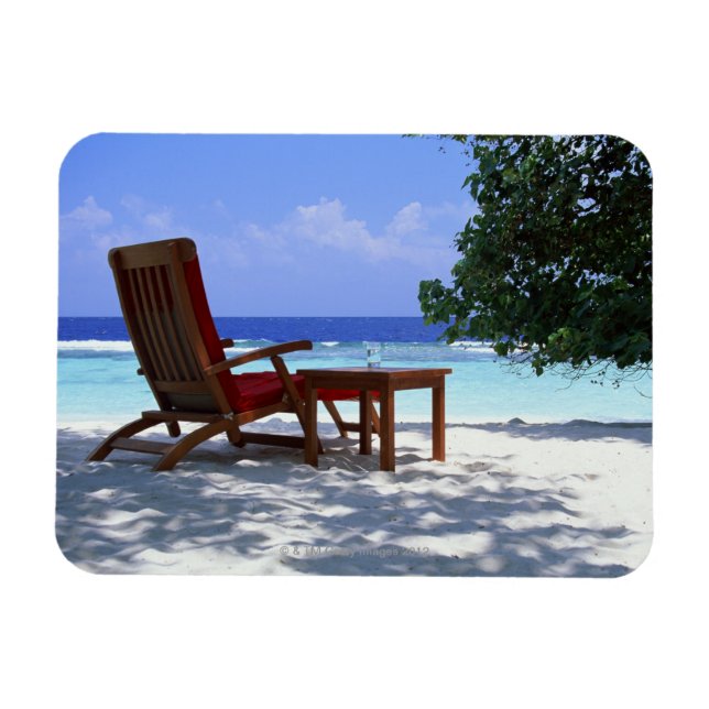 Beach Chair 6 Magnet (Horizontal)