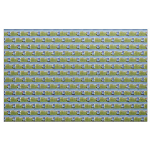 Beach chairs at the North Sea Fabric