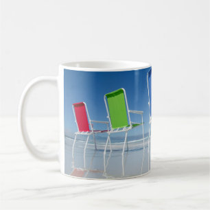 Beach Chairs In Australia Coffee Mug