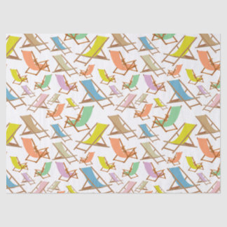 BEACH CHAIRS IN MANY COLORS  TISSUE PAPER