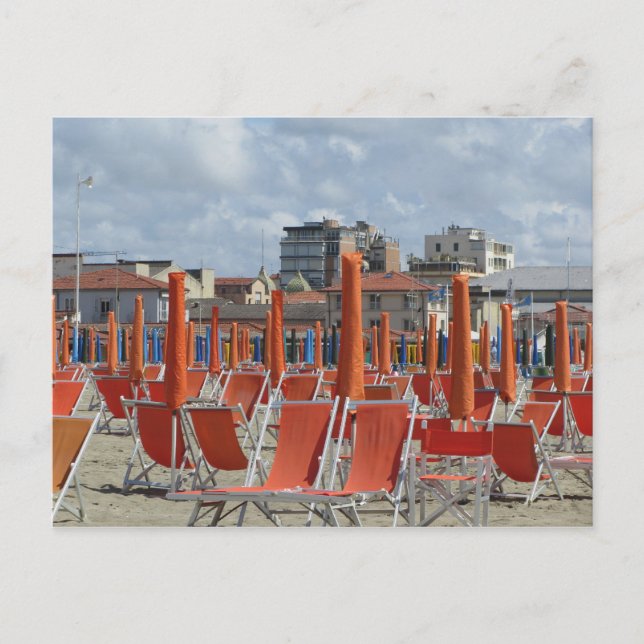 Beach Chairs Postcard (Front)