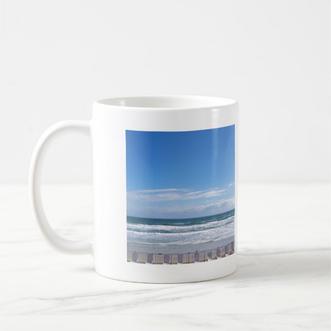 Beach Chairs Wait for You Coffee Mug (Left)