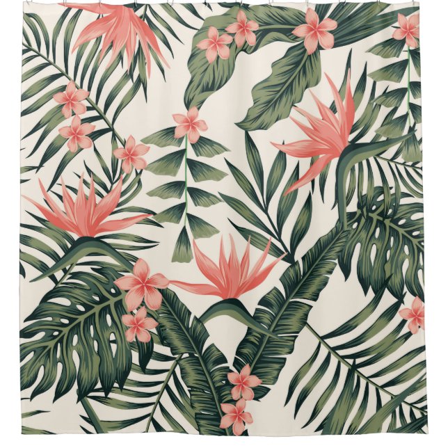 Beach cheerful seamless pattern wallpaper of tropi (Front)