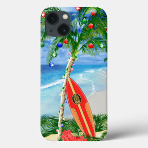 Beach Christmas iPhone 13 Case