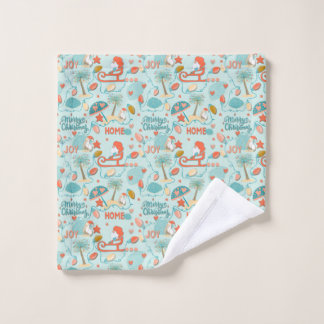 Beach Christmas, coastal holidays, Towel