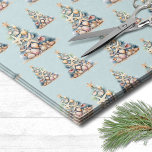 Beach Christmas Tissue Paper<br><div class="desc">Get into the holiday spirit with this beachy tissue paper featuring a Christmas tree made of shells and starfish. Perfect for gift bags or stocking stuffers, this design brings a tropical twist to your holiday celebrations. Ideal for anyone living in places like Florida, Hawaii, or the Bahamas, or for those...</div>