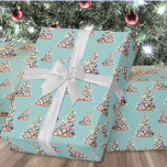 Beach Christmas Wrapping Paper<br><div class="desc">Get into the holiday spirit with this unique Christmas wrapping paper featuring a Christmas tree pattern made of shells and starfish. Perfect for wrapping beachy holiday wishes, this paper is ideal for anyone living in tropical places like Florida, Hawaii, or the Bahamas, or for those who simply adore the beach...</div>