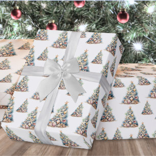 Beach Christmas Wrapping Paper