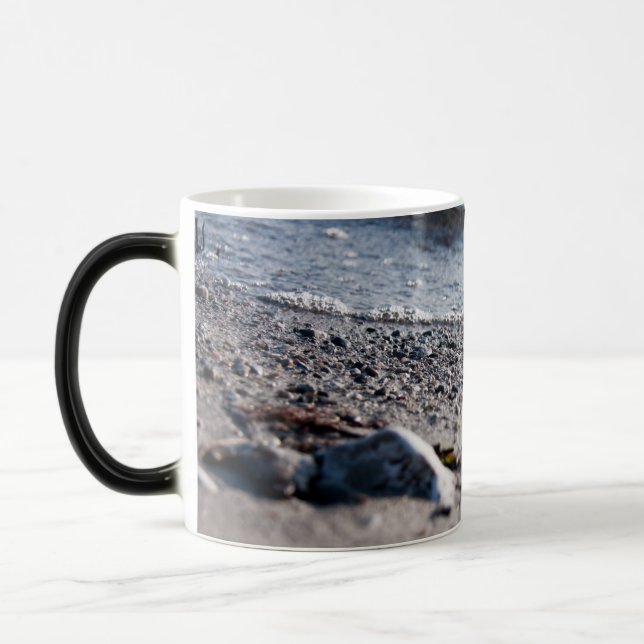 Beach close up magic mug (Left)