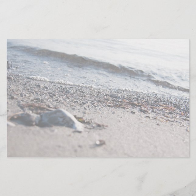 Beach close up stationery (Front)