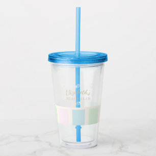 Beach Club Birthday Acrylic Tumbler