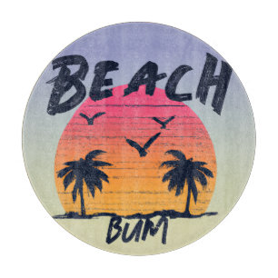 Beach/coastal/tropical/Hawaiian Cutting Board