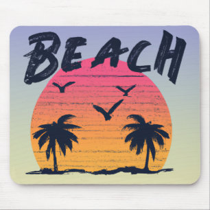 Beach/coastal/tropical/Hawaiian Mouse Pad