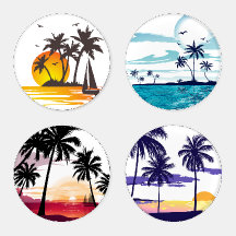 Beach Coaster Set
