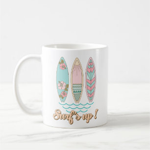 Beach Coffee Mug   Surf's Up Coffee Mug  