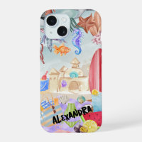 Beach Collage, Ocean & Summer Vibes  Phone Case