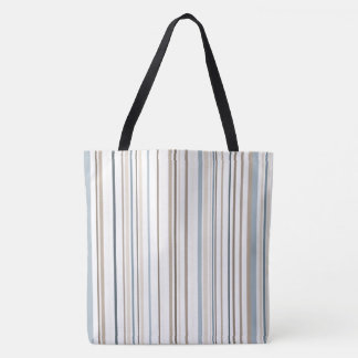 Beach Colour stripes Tote Bag