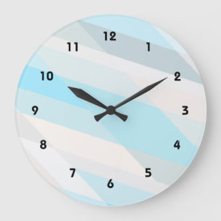 Beach Colours Large Clock