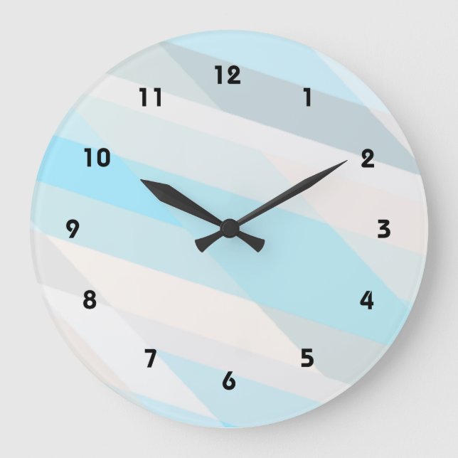 Beach Colours Large Clock (Front)