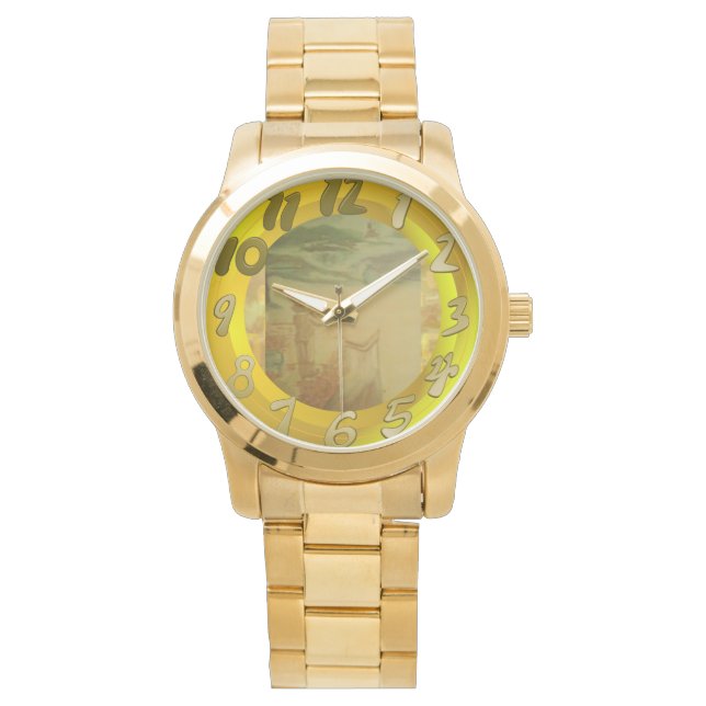 Beach Concert Abstract Watch (Front)