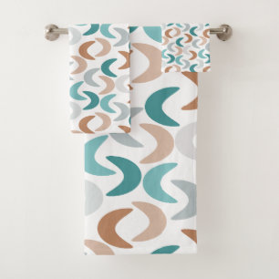 Beach Crescents  Bath Towel Set