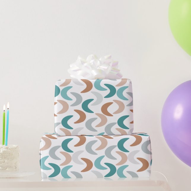 Beach Crescents  Wrapping Paper (Party Gifts)