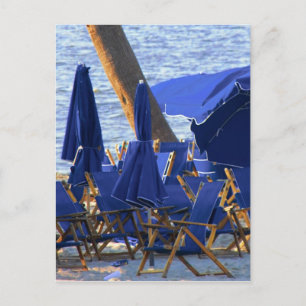 Beach Crowd by Leslie Peppers Postcard