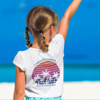 Beach Cruise Custom Family Reunion Pocket Kids