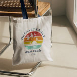 Beach Cruise Family Vacation Matching Tote Bag<br><div class="desc">Going on a family cruise vacation? Customize these camping retro designs for the whole family by adding your family name or custom text, and year of the adventure. I hope it’s not just about the cool design that caught your eye but the fact you’ll never find it in a department...</div>